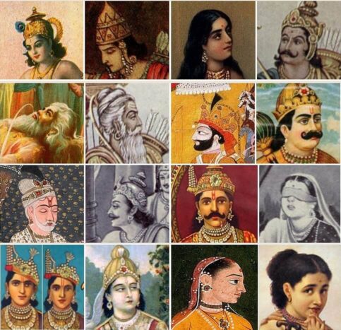 Major characters in Mahabharat