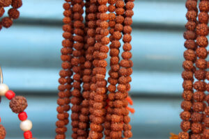Rudraksha Japa Mala or prayer beads